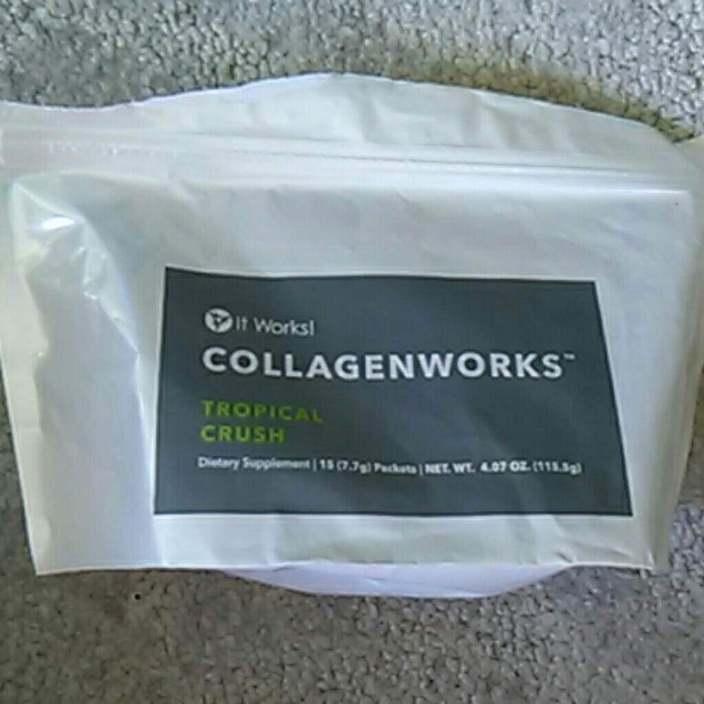 Collagen tropical crush drink